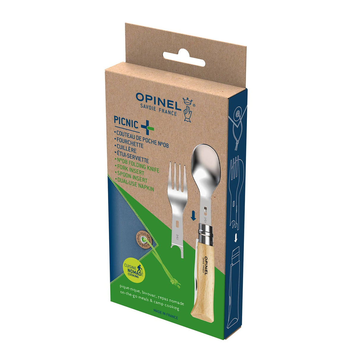 No.08 Picnic + Cutlery Set: With No.08 Stainless Knife