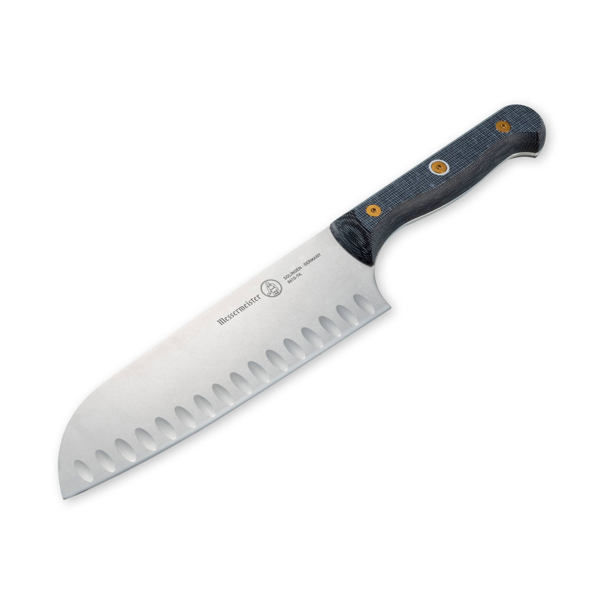 Custom 7 Inch Kullenscliff Santoku: Black