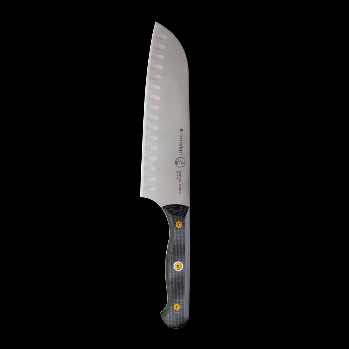 Custom 7 Inch Kullenscliff Santoku: Black
