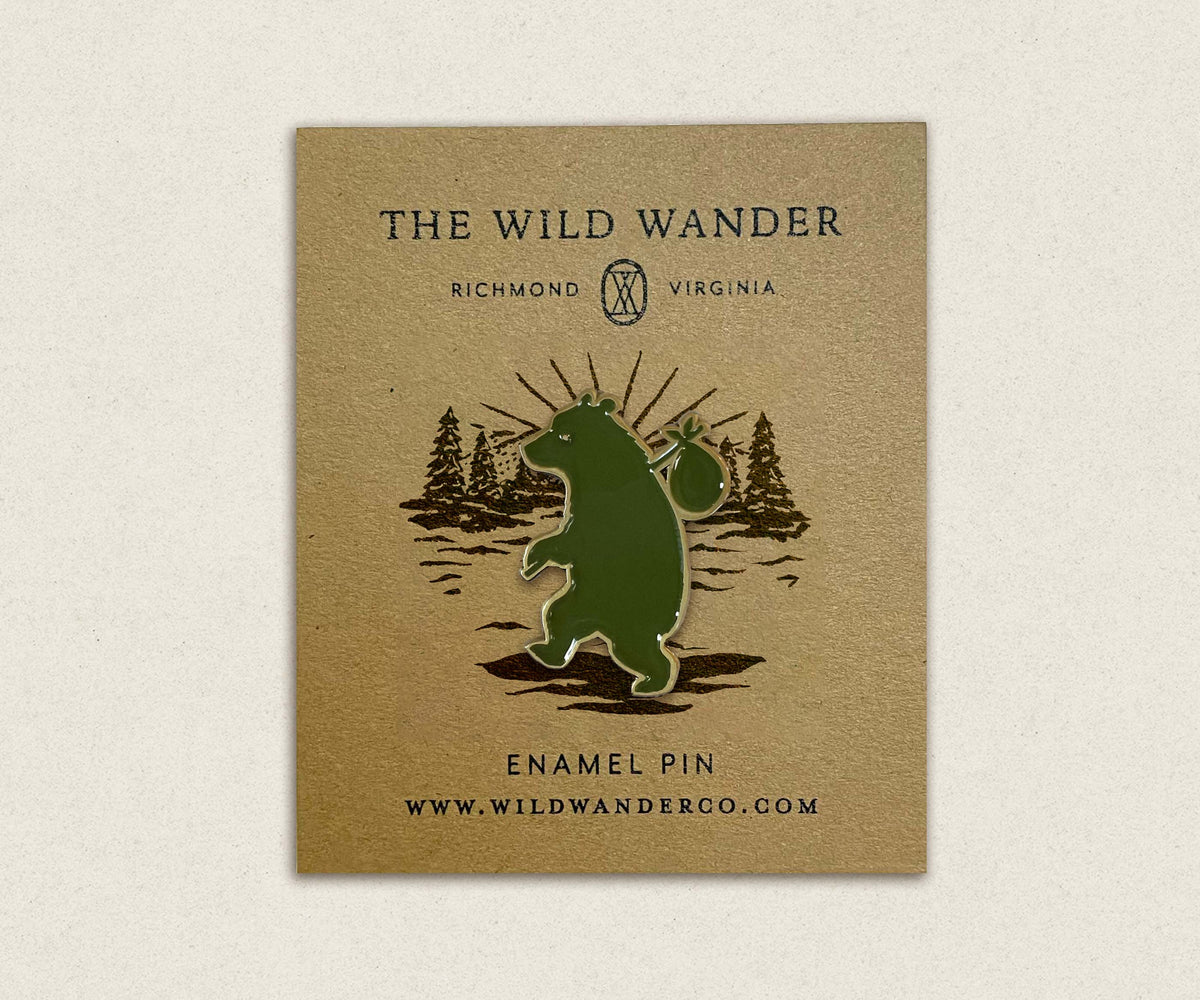 Wander Bear Pin