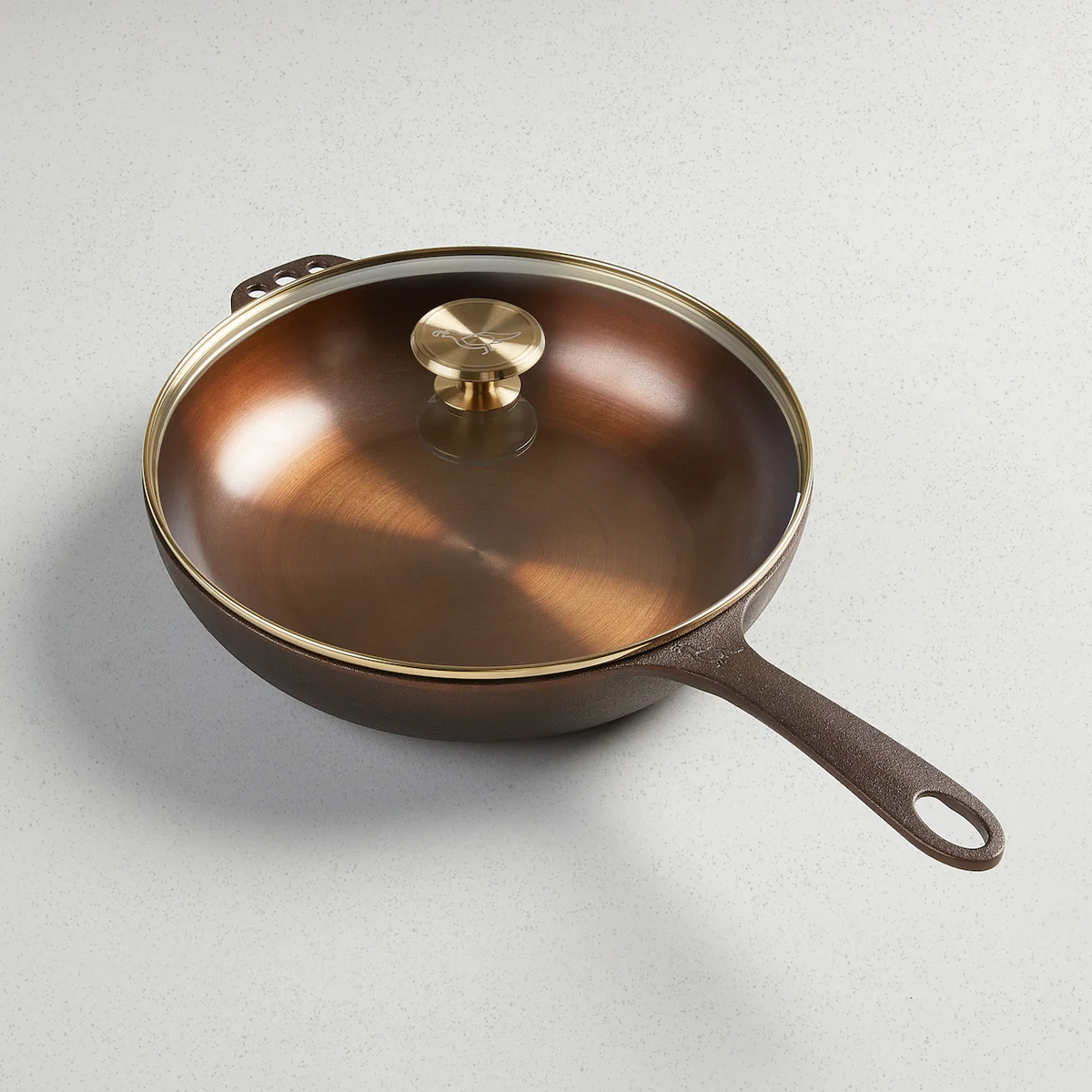 Smithey No. 11 Deep Skillet plus lid
