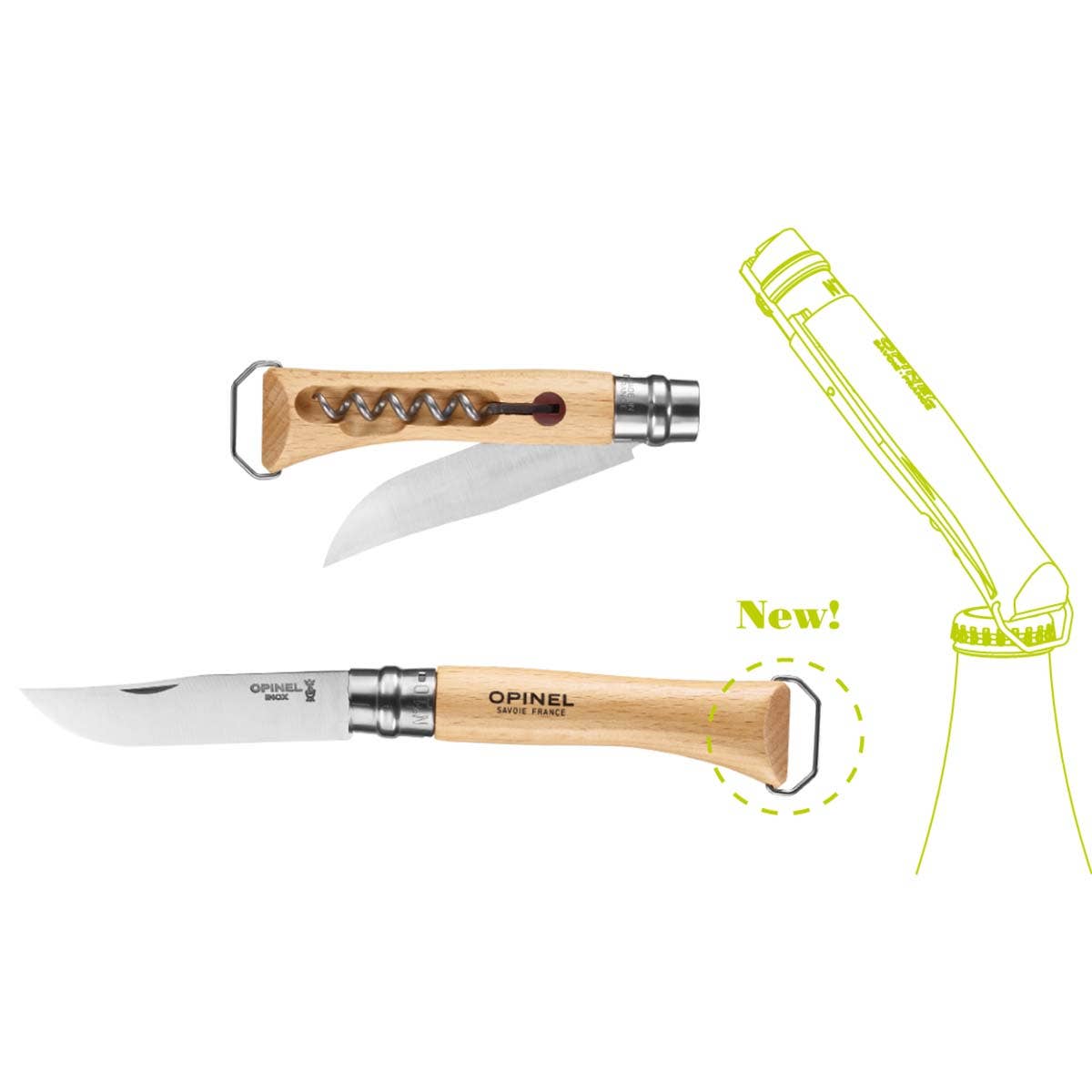 No.10 Corkscrew with Bottle Opener