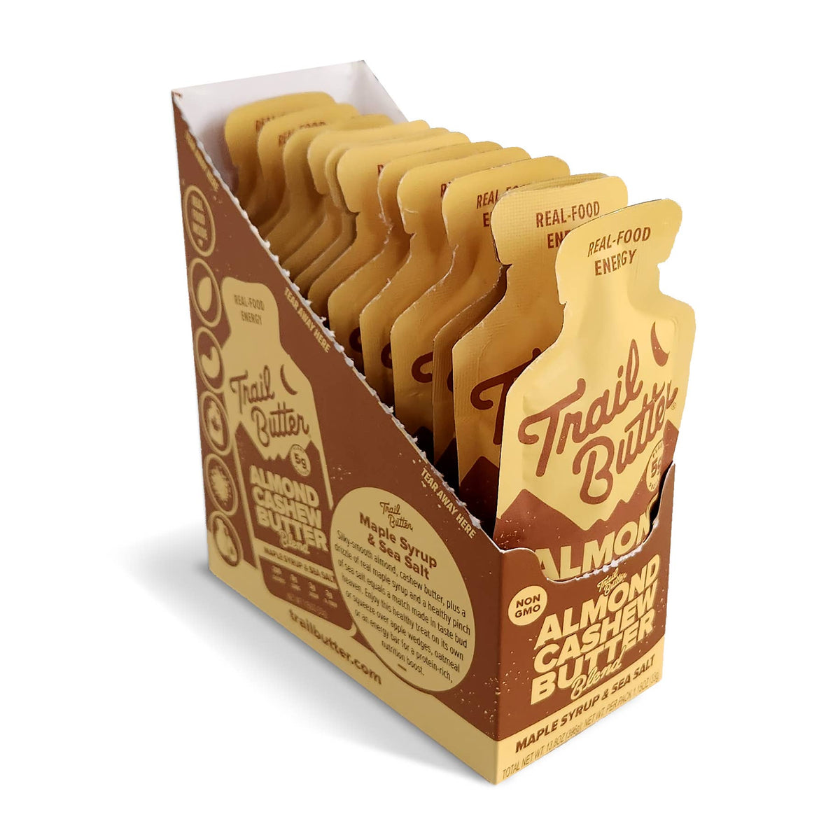 Maple Syrup & Sea Salt Almond Cashew  - (12) 1.15oz Packets