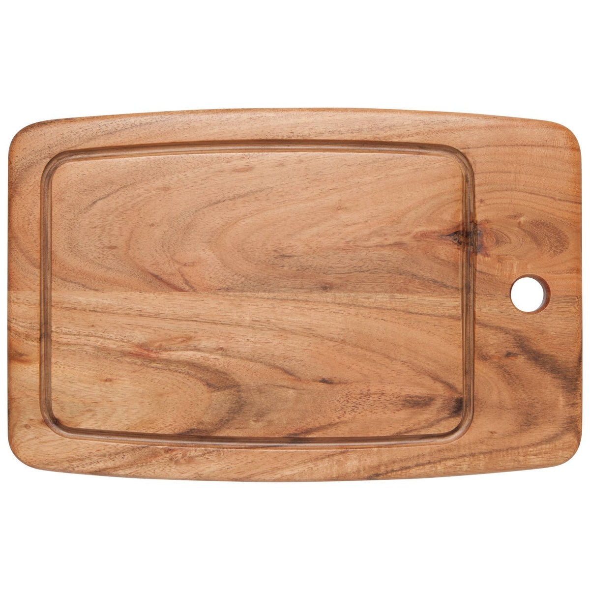 Acacia Wood Cutting Board 13x8.5in