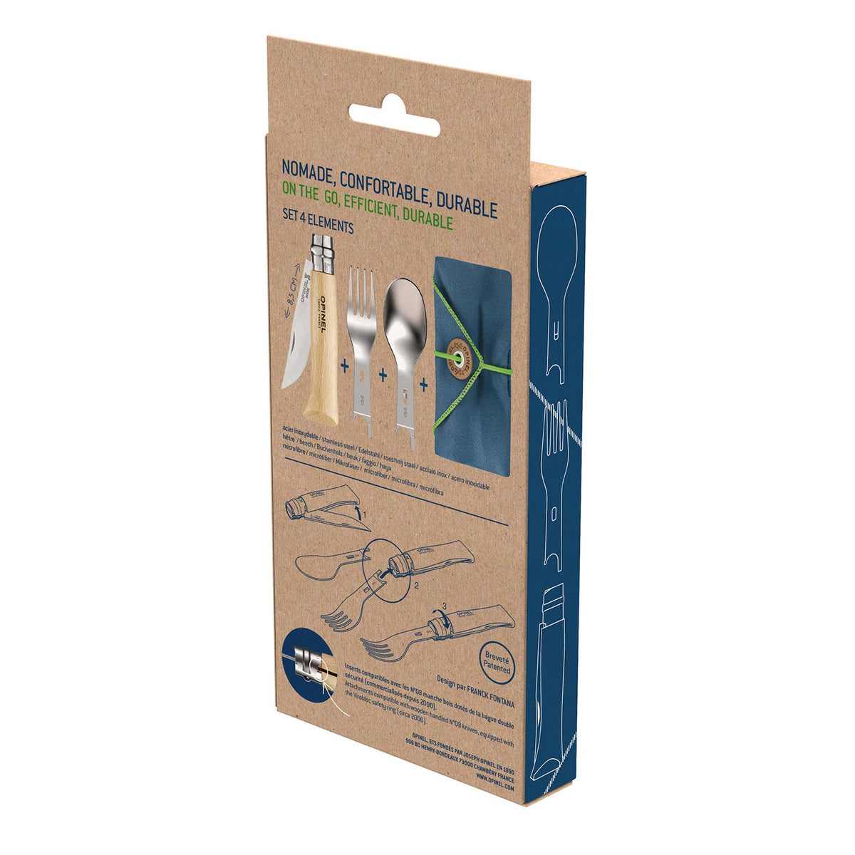 No.08 Picnic + Cutlery Set: With No.08 Stainless Knife