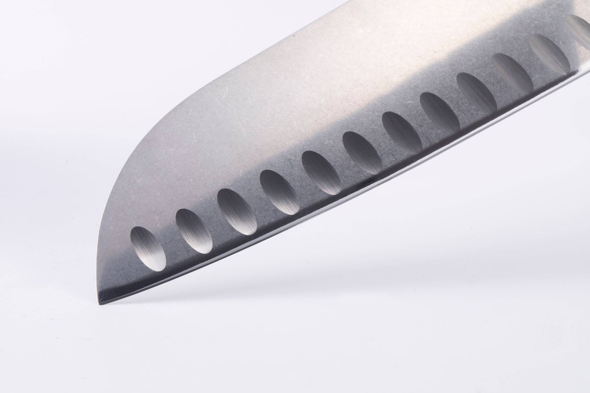 Custom 7 Inch Kullenscliff Santoku: Black